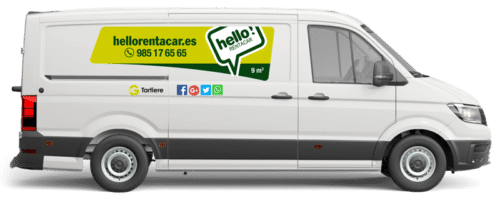 Hello Rentacar VW Crafter Corta 9m3 VW Crafter Corta 9m3