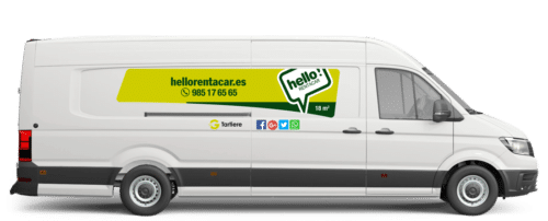 Hello Rentacar VW Crafter Large Volume 18m3 VW Crafter Large Volume 18m3
